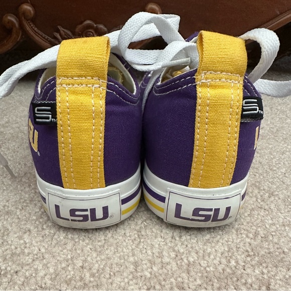 LSU sneakers. Size 6. - Picture 2 of 6
